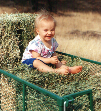 Enjoying A Hayride